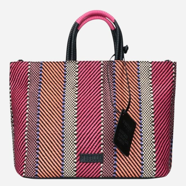 Сумка шопер жіноча тканинна Rebelle Filippa REB0184T0012-0074 Рожева (800070340304) - зображення 1