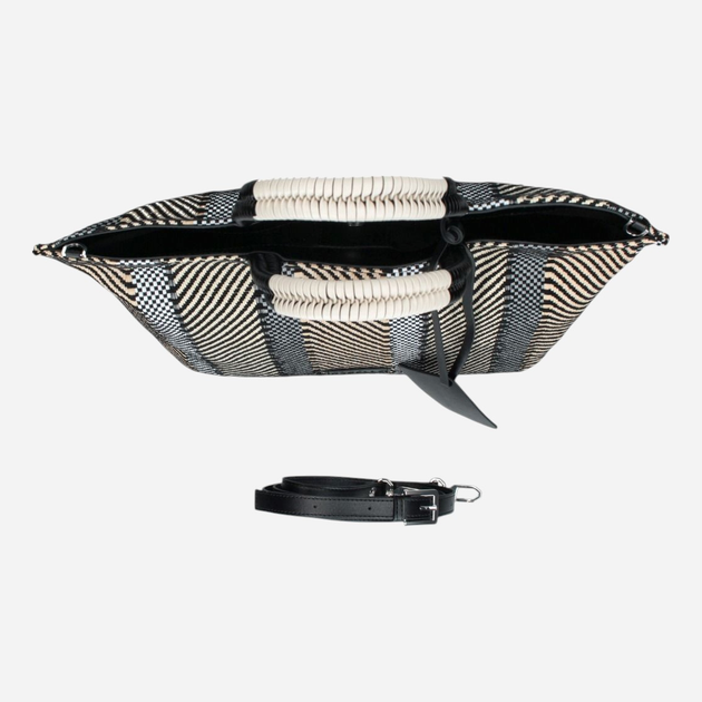 Сумка шопер жіноча тканинна Rebelle Filippa REB0184T0012-0076 Сіра (800070340305) - зображення 5