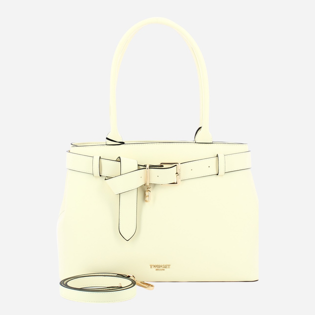 Torebka shopper damska mała Twinset Voyage 251TB7291-00059 Biała - obraz 1