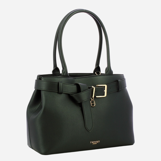 Torebka shopper damska mała Twinset Voyage 251TB7291-00006 Czarna - obraz 3