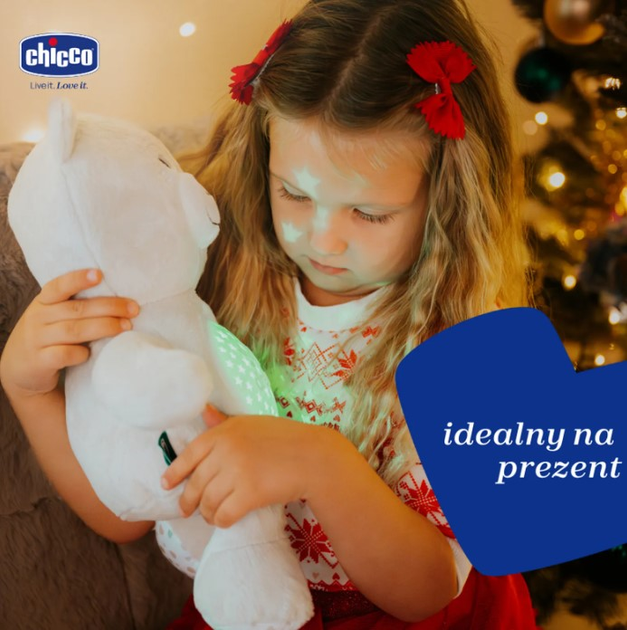 Нічник проектор Chicco First Dreams Ведмедик Бежевий (8058664106349) - зображення 9