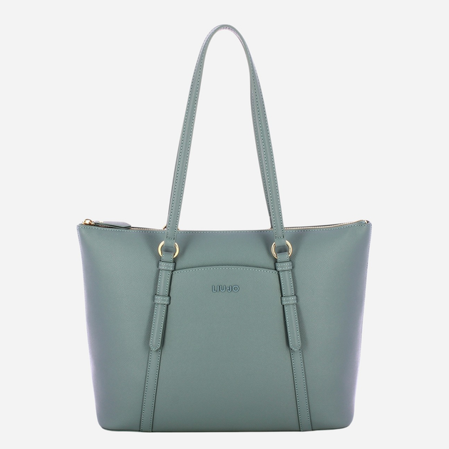 Torebka shopper damska mała Liu Jo AF4152E0087-X0581 Turkusowa - obraz 1