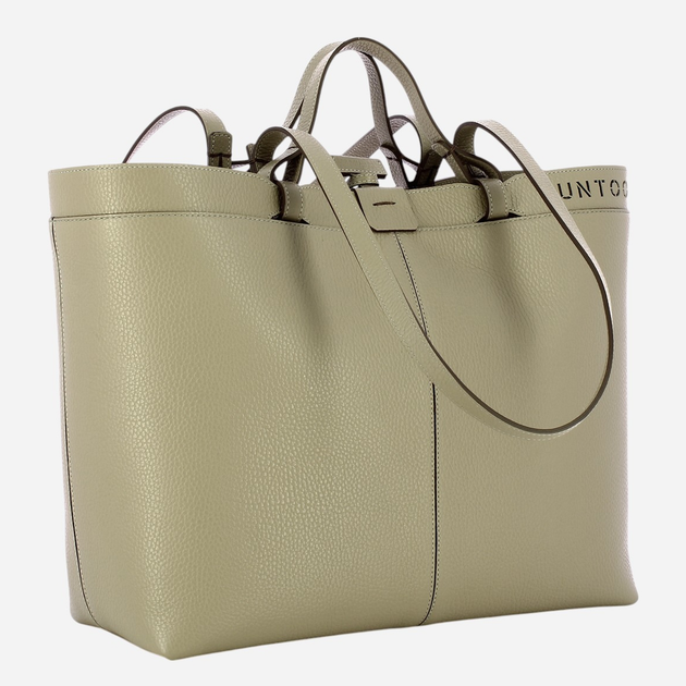 Torebka shopper damska skórzana IUNTOO Riviera 181002-CAPPUCCINO-C05 Kapuccino - obraz 3