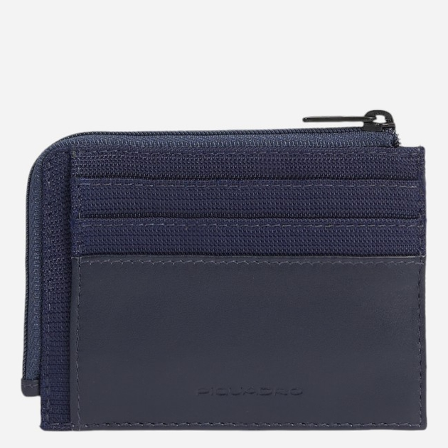 Картхолдер чоловічий Piquadro PP4822S136R/BLU Темно-синій (800070334685) - зображення 2