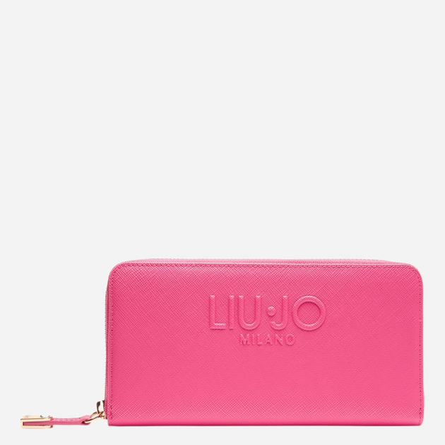 Гаманець жіночий зі штучної шкіри для карток Liu Jo AA5155E0087-82333 Рожевий (800070335775) - зображення 1