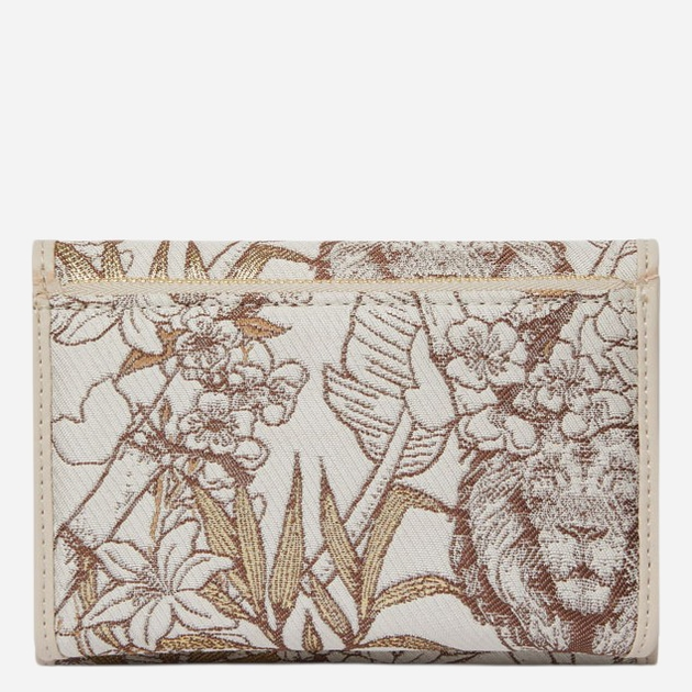 Portfel damski na karty Braccialini Jacquard B18257-JA-305 Beżowy - obraz 2