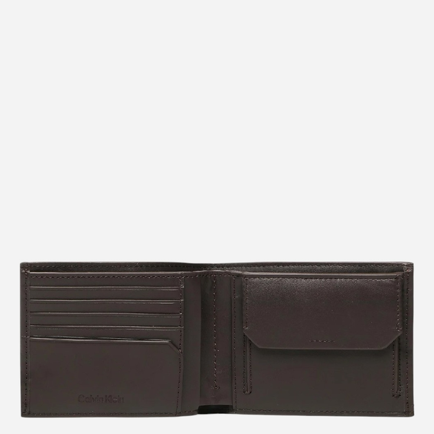 Portfel męski skórzany Calvin Klein K50K510322-GE7 Brązowy - obraz 3