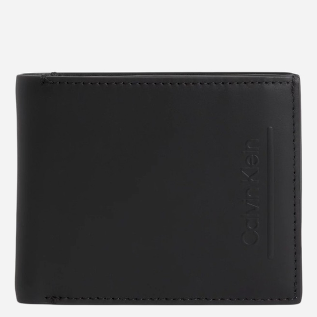 Portfel męski skórzany Calvin Klein K50K510877-BAX Czarny - obraz 1