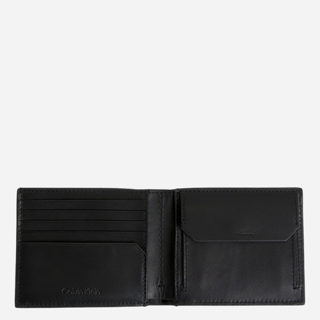 Portfel męski skórzany Calvin Klein K50K510877-BAX Czarny - obraz 3