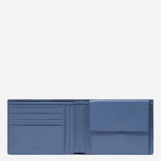 Portfel męski skórzany Piquadro PU257S138R/AV Niebieski - obraz 3