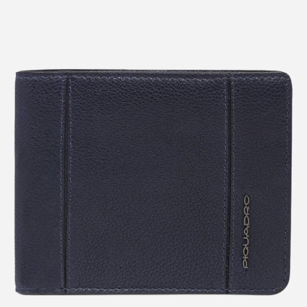 Портмоне чоловіче шкіряне для карток Piquadro PU4188S134R/BLU Темно-синє (800070334652) - зображення 1