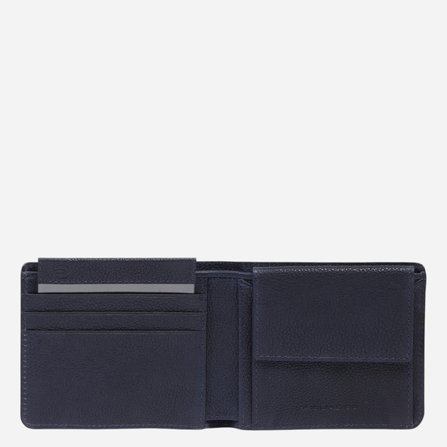 Портмоне чоловіче шкіряне для карток Piquadro PU4188S134R/BLU Темно-синє (800070334652) - зображення 3