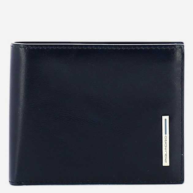 Portfel męski skórzany Piquadro PU4518B2R/BLU2 Niebieski - obraz 1