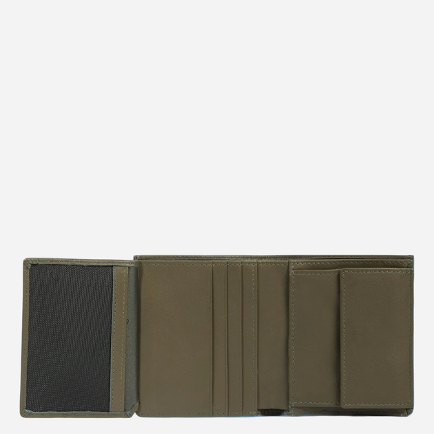 Portfel męski skórzany Piquadro PU5964S138R/VE Oliwkowy - obraz 4