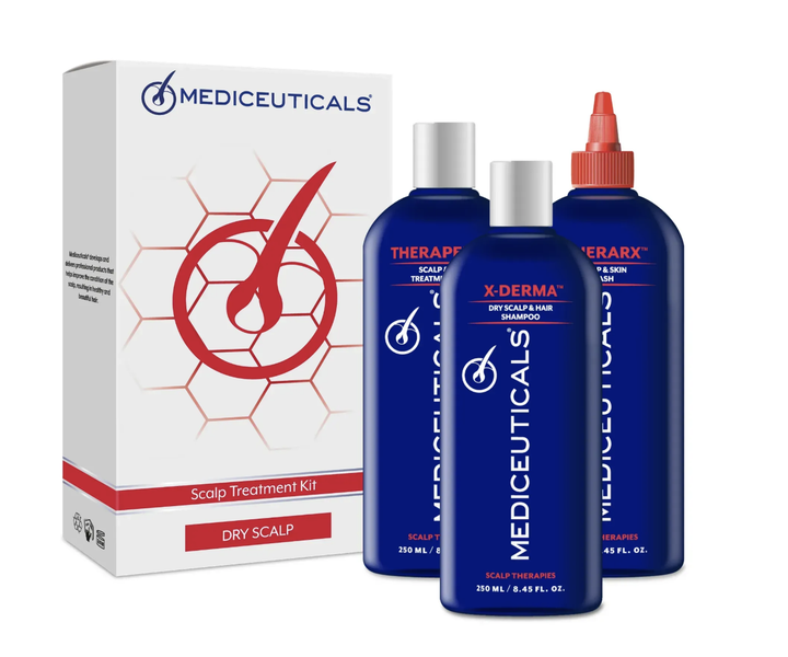 Набір для сухої шкіри голови Mediceuticals Scalp Treatment Kit Dry Scalp - Фото 1 Набір для сухої шкіри голови Mediceuticals Scalp Treatment Kit Dry Scalp - зображення 1