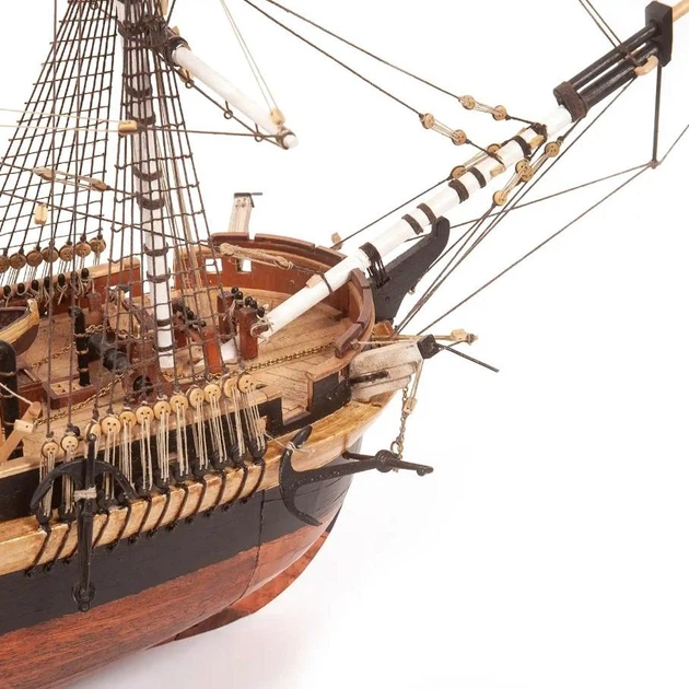 Збірна дерев'яна модель 1/75 Корабель HMS "Erebus" OcCre 12009 - изображение 5