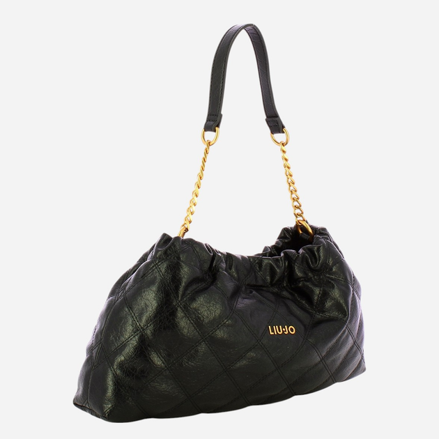 Сумка жіноча середня Liu Jo AA5063E0914-22222 Чорна (800070335690) - зображення 3