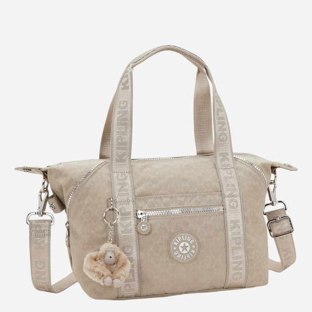 Torebka damska mała Kipling Art KPKI478142N1001 Beżowa - obraz 5