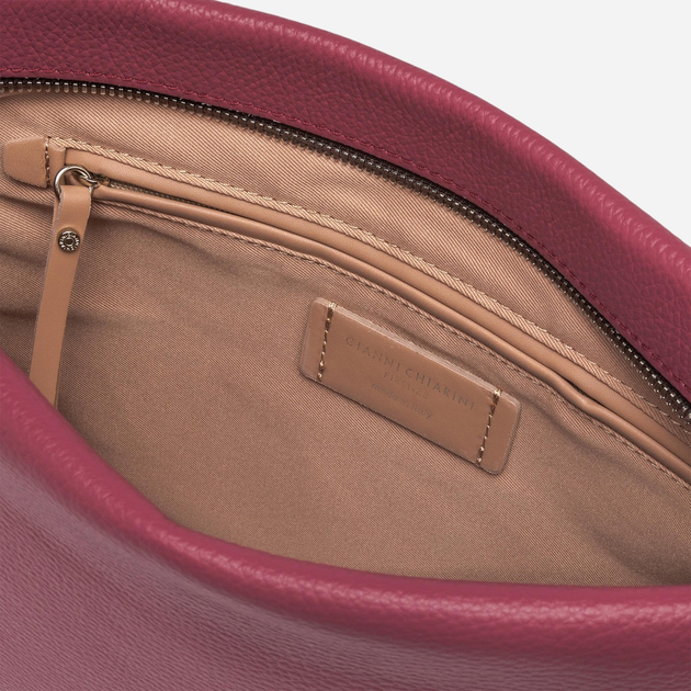 Torba damska skórzana Gianni Chiarini Brenda BS-8266-GRN-13649 Różowa - obraz 3