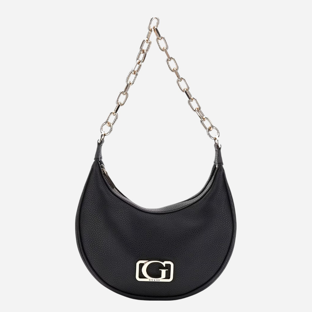 Сумка жіноча зі штучної шкіри середня Guess Circe HWBG9642010-BLA Чорна (800070334944) - зображення 1