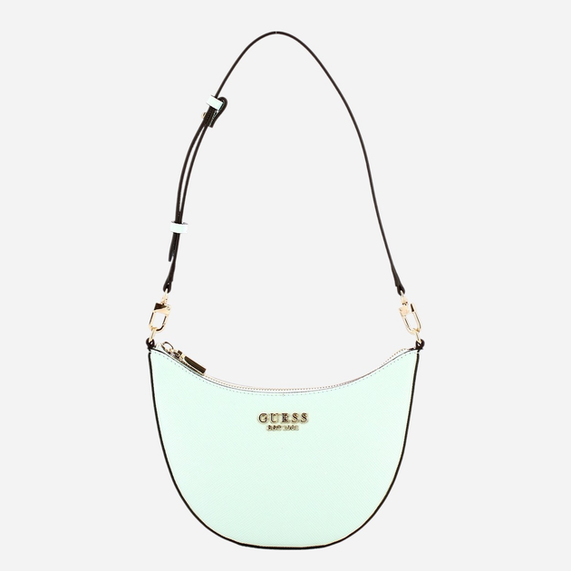 Сумка жіноча зі штучної шкіри маленька Guess Fedana HWZG9643720-PWB Блакитна (800070335012) - зображення 1