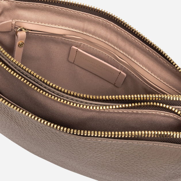 Сумка жіноча з натуральної шкіри середня Gianni Chiarini Frida BS-10436-TKL-2077 Бежева (800070326651) - зображення 4