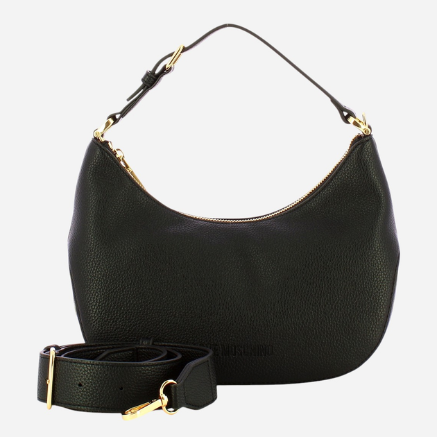 Сумка жіноча середня Love Moschino JC4018PP1LLT0000 Чорна (800070326577) - зображення 4