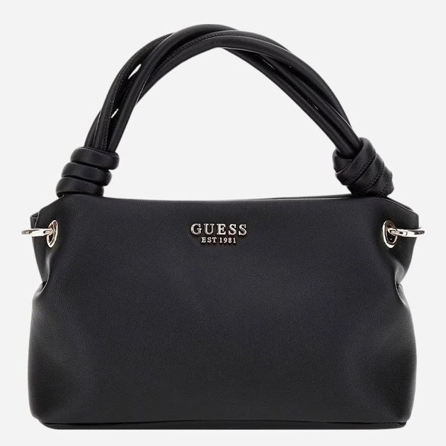 Сумка жіноча маленька Guess Sansa HWNG8476110-BLA Чорна (800070334963) - зображення 1