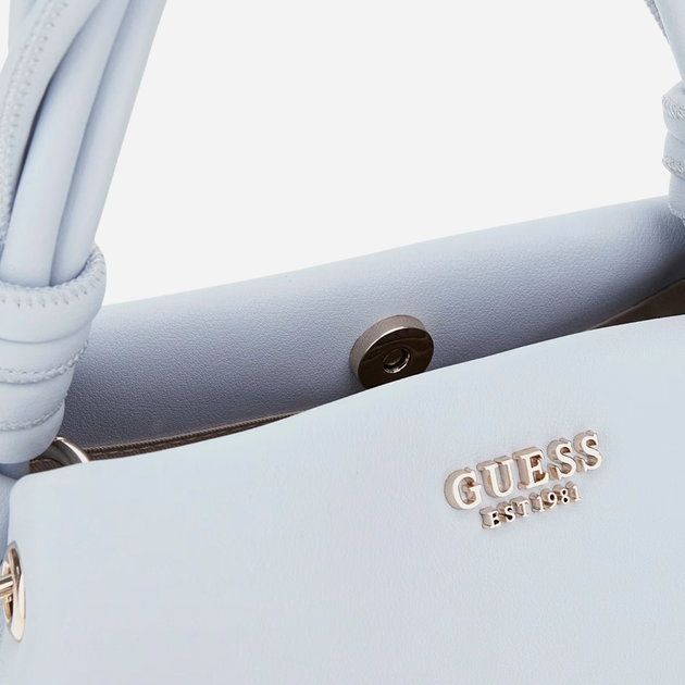 Сумка жіноча маленька Guess Sansa HWNG8476110-PWB Блакитна (800070334965) - зображення 4