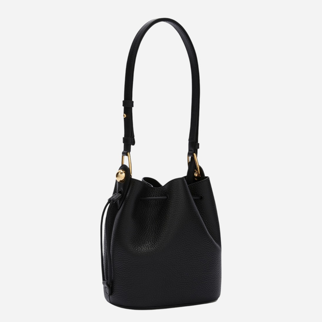 Сумка жіноча з натуральної шкіри маленька Furla Sfera WB01514BX0176O60001002 Чорна (800070339932) - зображення 4