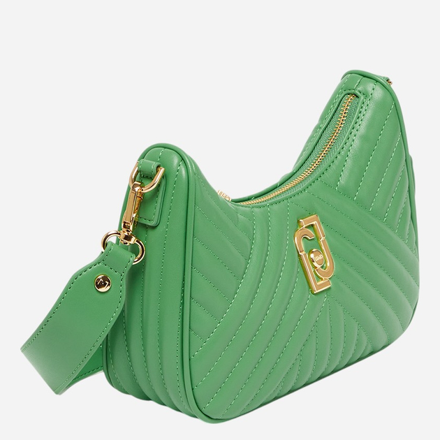 Комплект (сумка + гаманець) жіночий Liu Jo AA3225E0426-56432 Зелений (800070301323) - зображення 3