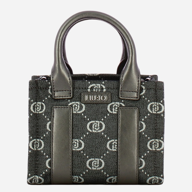 Сумка жіноча тканинна маленька Liu Jo AF4102T9194-22222 Чорна (800070340724) - зображення 1