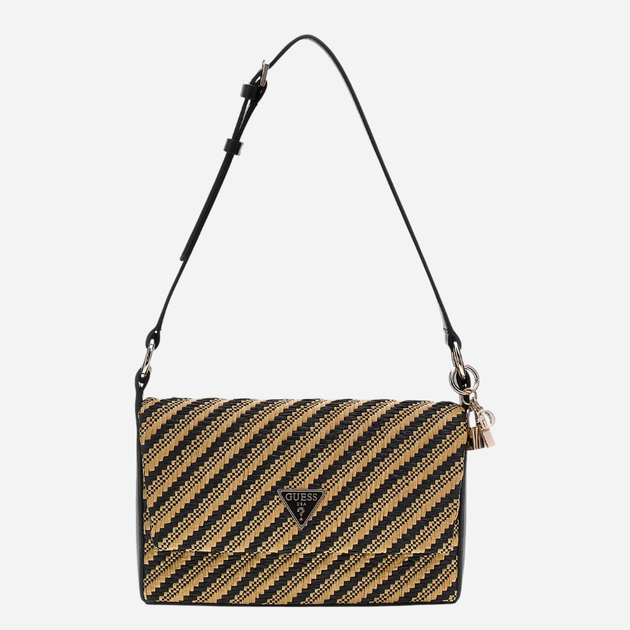 Torebka bagietka damska mini Guess Simona HWWG9210190-NTB Czarna - obraz 1