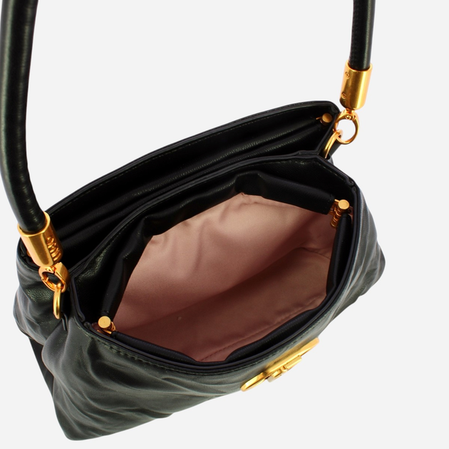 Сумка крос-боді через плече жіноча середня Liu Jo AA4042E0886-22222 Чорна (800070317132) - зображення 5
