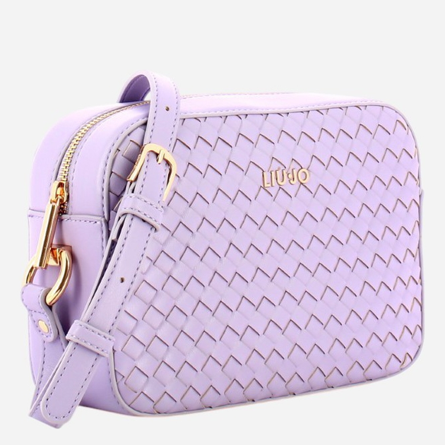 Сумка крос-боді через плече жіноча маленька Liu Jo AA4156E0513-00172 Бузкова (800070317011) - зображення 3