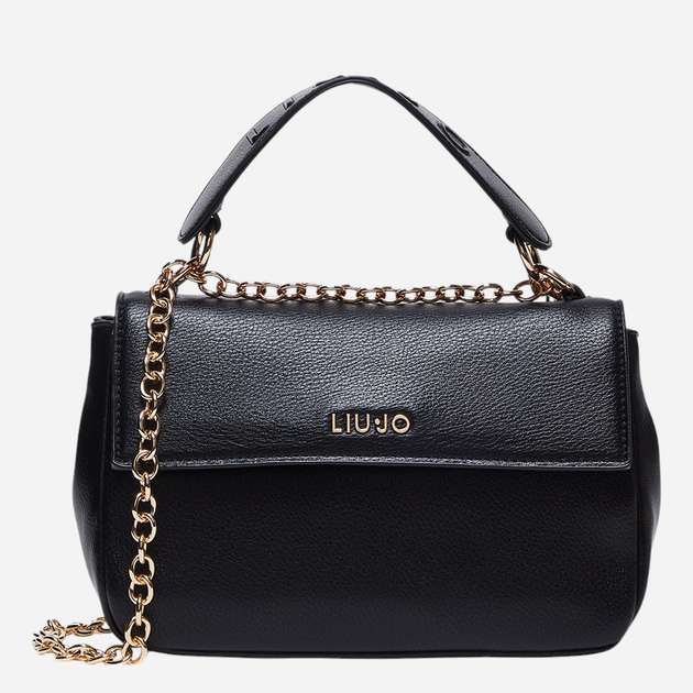 Сумка крос-боді через плече жіноча маленька Liu Jo AA4185E0037-22222 Чорна (800070317042) - зображення 1