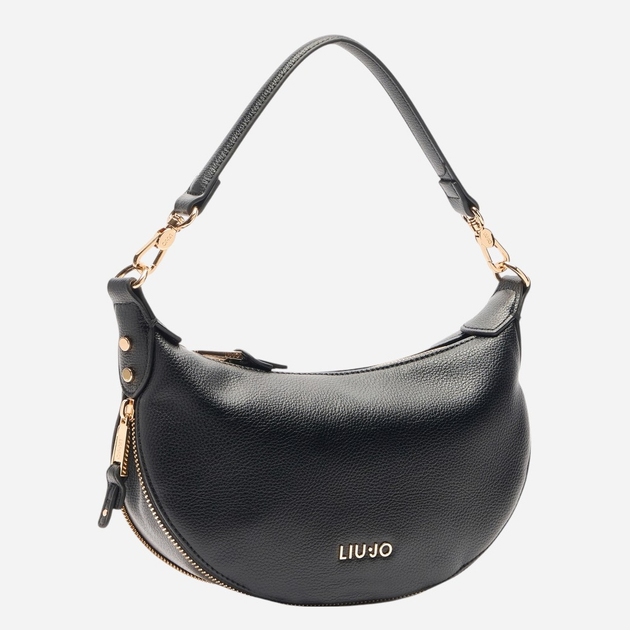 Сумка крос-боді через плече жіноча середня Liu Jo AA5043E0054-22222 Чорна (800070335685) - зображення 3