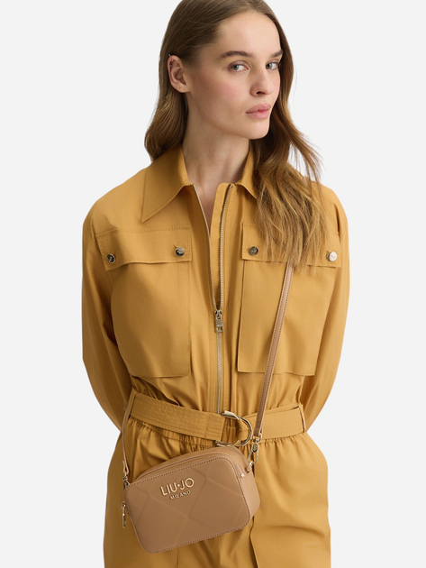 Torebka crossbody damska mini Liu Jo AA5100E0778-00070 Beżowa - obraz 2