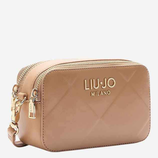 Torebka crossbody damska mini Liu Jo AA5100E0778-00070 Beżowa - obraz 4