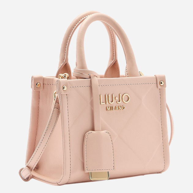 Сумка крос-боді через плече жіноча маленька Liu Jo AA5102E0778-00178 Світло-рожева (800070335702) - зображення 3