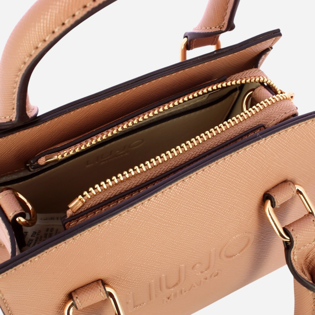 Torebka crossbody damska mini Liu Jo AA5151E0087-00070 Beżowa - obraz 5