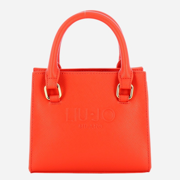 Сумка крос-боді через плече жіноча маленька Liu Jo AA5151E0087-71449 Помаранчева (800070335760) - зображення 4