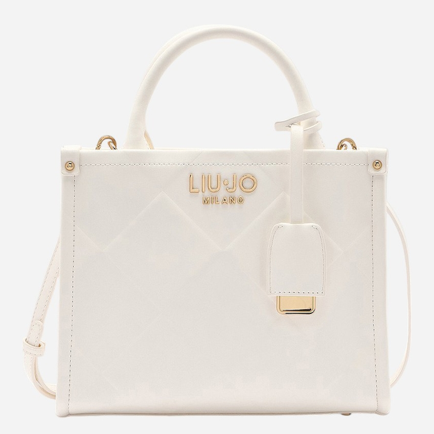 Сумка крос-боді через плече жіноча середня Liu Jo AA5192E0778-01065 Біла (800070335813) - зображення 1