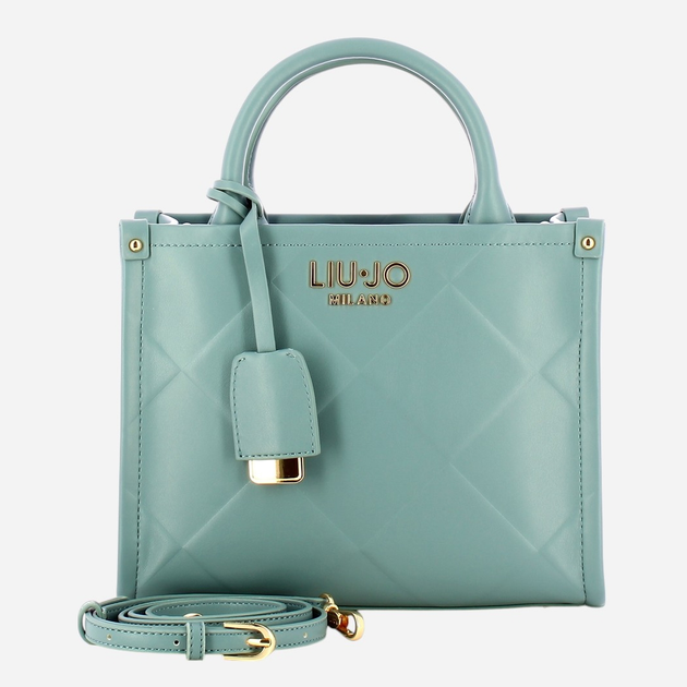 Сумка крос-боді через плече жіноча середня Liu Jo AA5192E0778-64018 Бірюзова (800070335814) - зображення 1