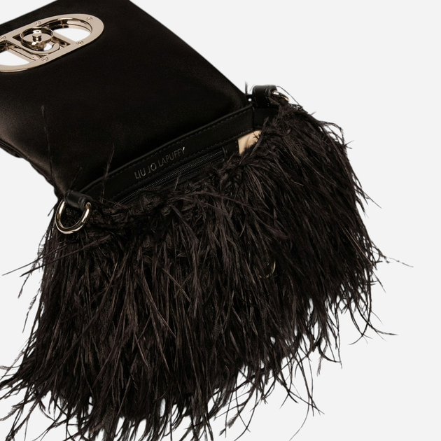 Torebka crossbody damska mini Liu Jo AA5269P0347-22222 Czarna - obraz 4