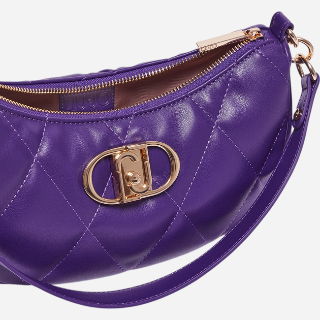 Torebka crossbody damska mała Liu Jo AF3248E0426-83838 Fioletowa - obraz 4