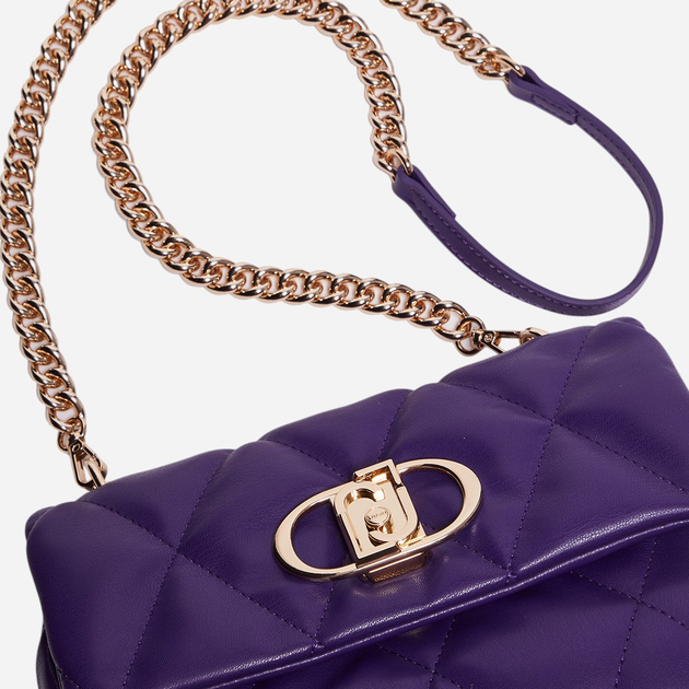 Torebka crossbody damska mini Liu Jo AF3356E0426-83838 Fioletowa - obraz 5