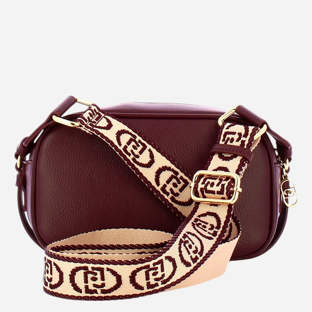 Torebka crossbody damska mini Liu Jo AF4033E0031-00136 Bordowa - obraz 2