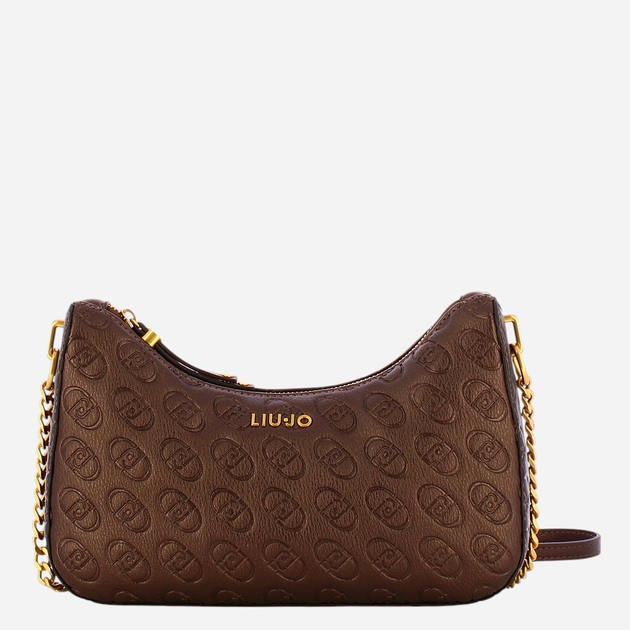 Torebka crossbody damska mała Liu Jo AF4056E0778-X0582 Brązowa - obraz 1