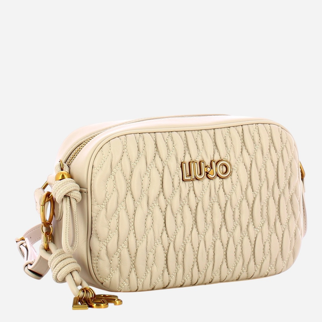 Torebka crossbody damska mała Liu Jo AF4170E0457-33801 Beżowa - obraz 3